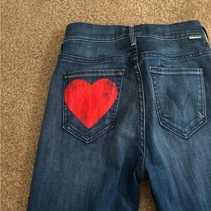 Mother Weekender Fray Jeans